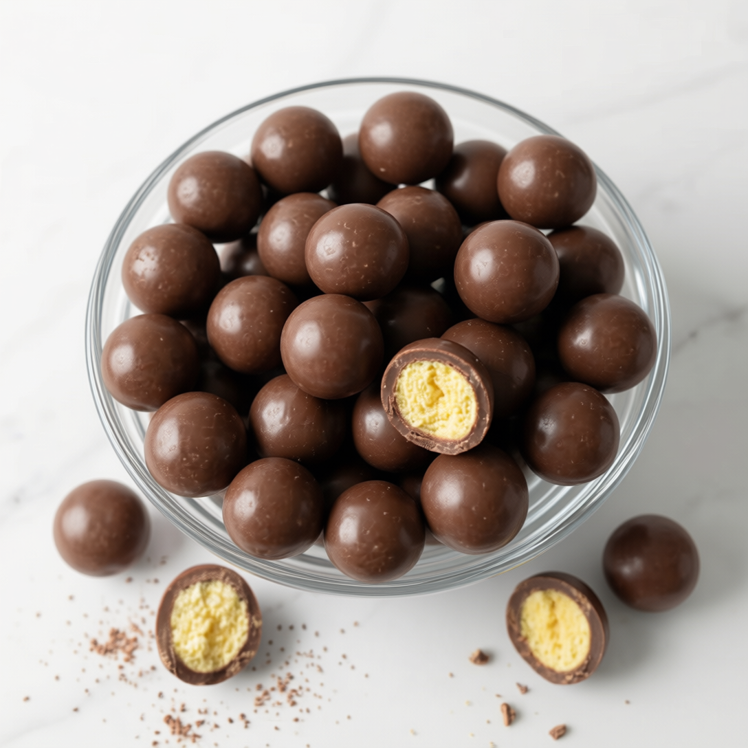 Cholitos (Suflés bañados en chocolate)